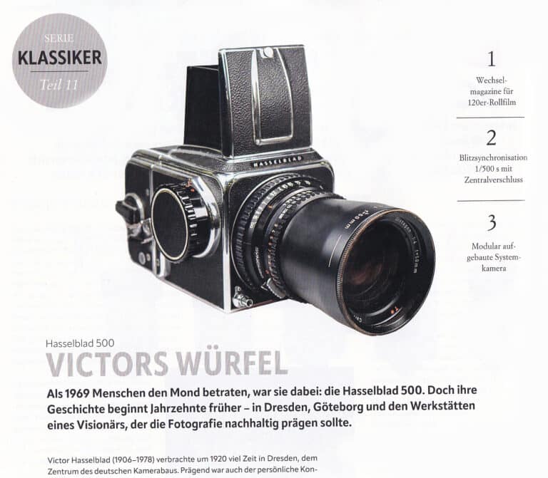Photographie 9-10/2026 - Hasselblad