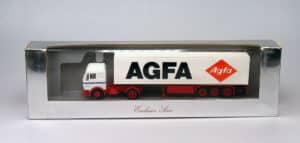 Modellauto Sattelzug mit AGFA-Werbung