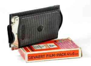 Filmpacks für Plattenkameras (Negative und Diapositive)