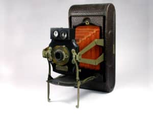 Kodak No. 1A Folding Pocket (rotbrauner Balgen)