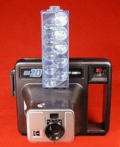 Kodak EK20 mit Flashbar