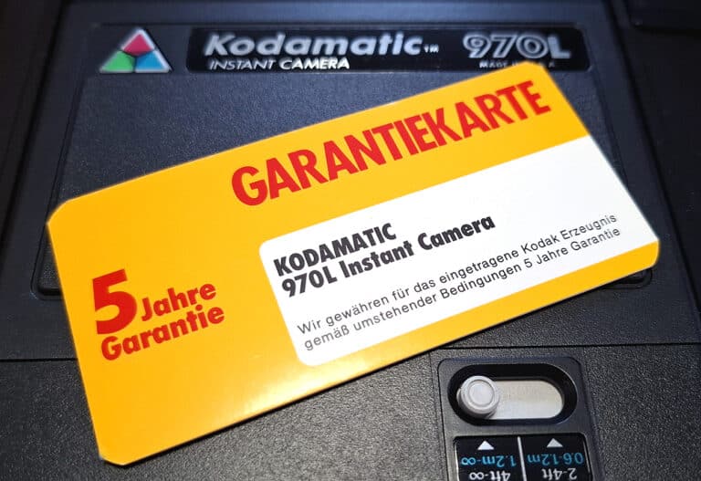 kodak kodamatix 970 l garantie