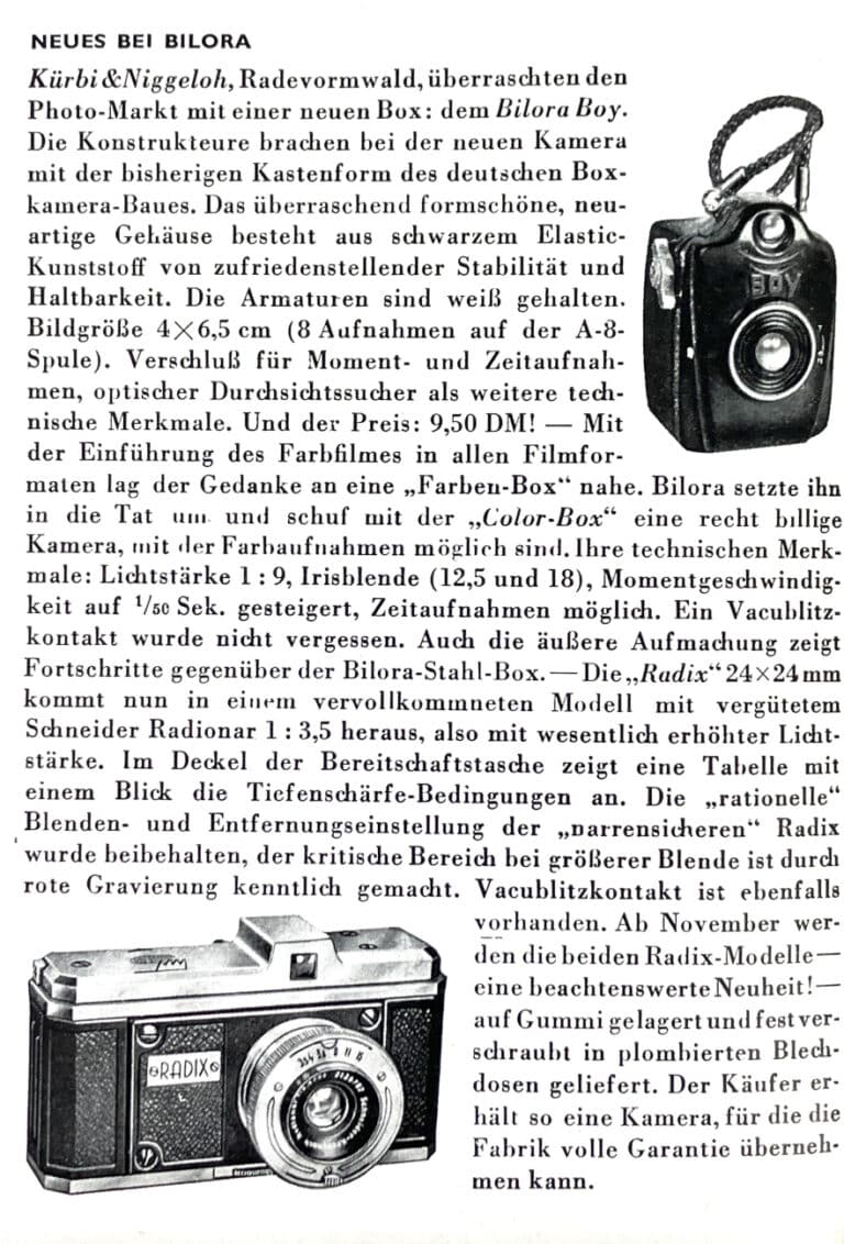 Bilora Boy (Schwarz)