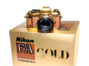 Nikon FA Gold "Edition Grand Prix '84"
