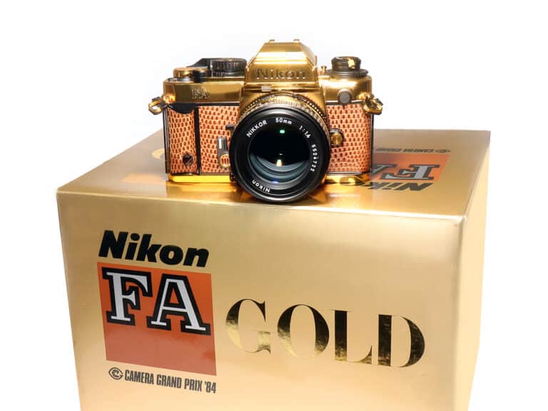 Nikon FA Gold "Edition Grand Prix '84"