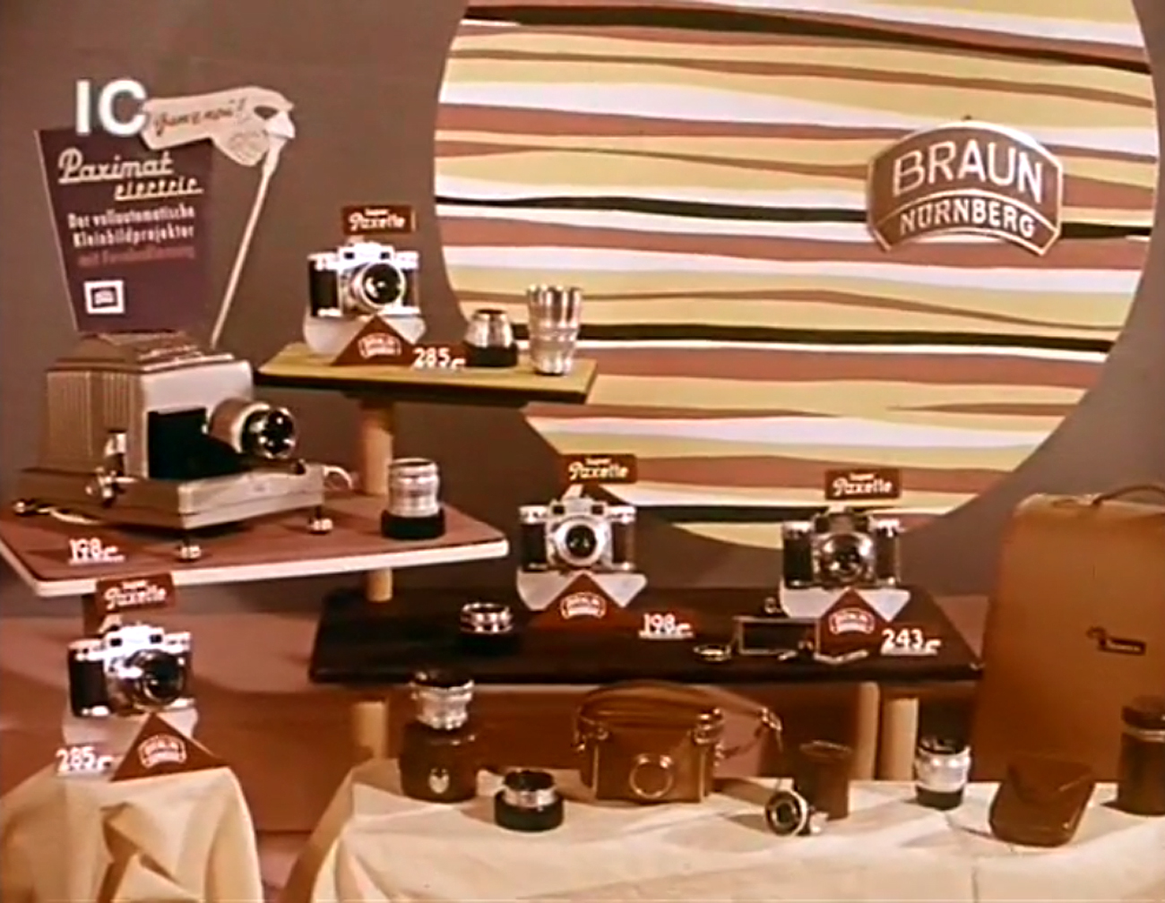 Braun Paxette Werbefilm (1956)