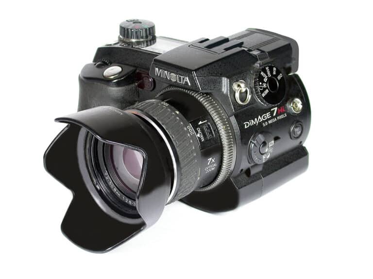 minolta dimage7 vorn li