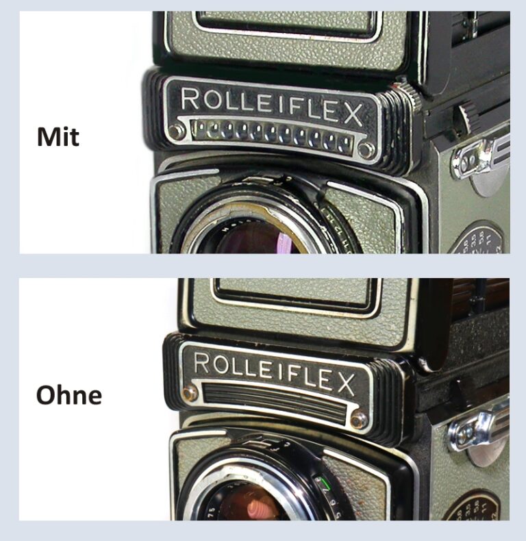 rolleiflex belichtung vergleich