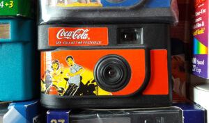 Agfa Einwegkamera Coca-Cola