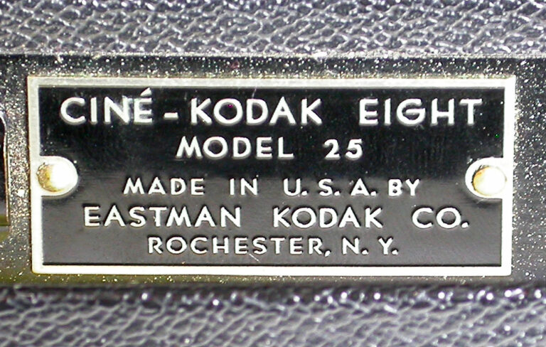 Kodak Ciné-Kodak Eight Model 25