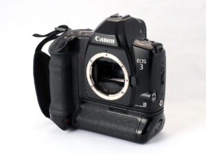 Canon EOS 3 Eye Control (mit Power Drive Booster PB-E 2)