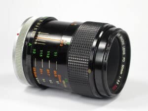Canon Lens FD Macro 1:3,5/50 mm S.S.C. mit Extension Tube 25