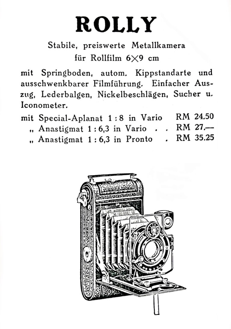 Kenngott Rollfilm (6 x 9)