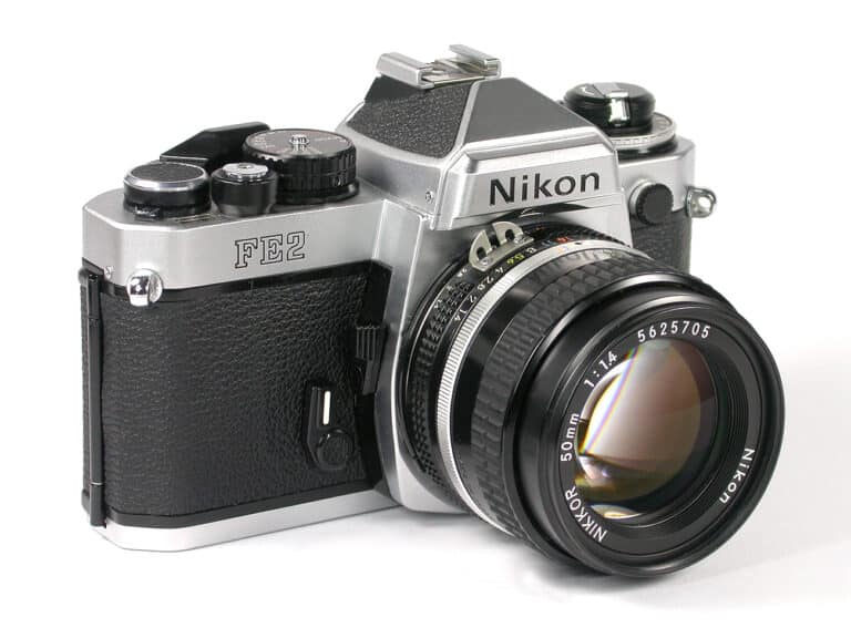 nikon fe2 schraeg