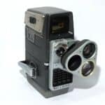 Bell & Howell Electric Eye 8 mm Camera 3-Lens Turret Model