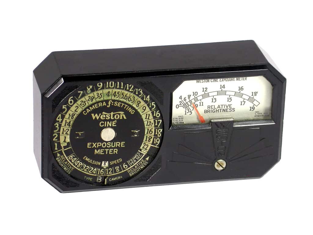 weston cine exposure.meter vorn