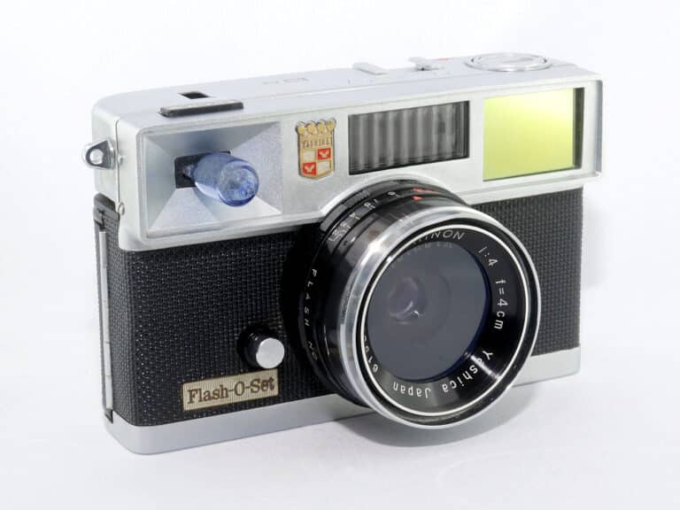 yashica flash o set schraeg