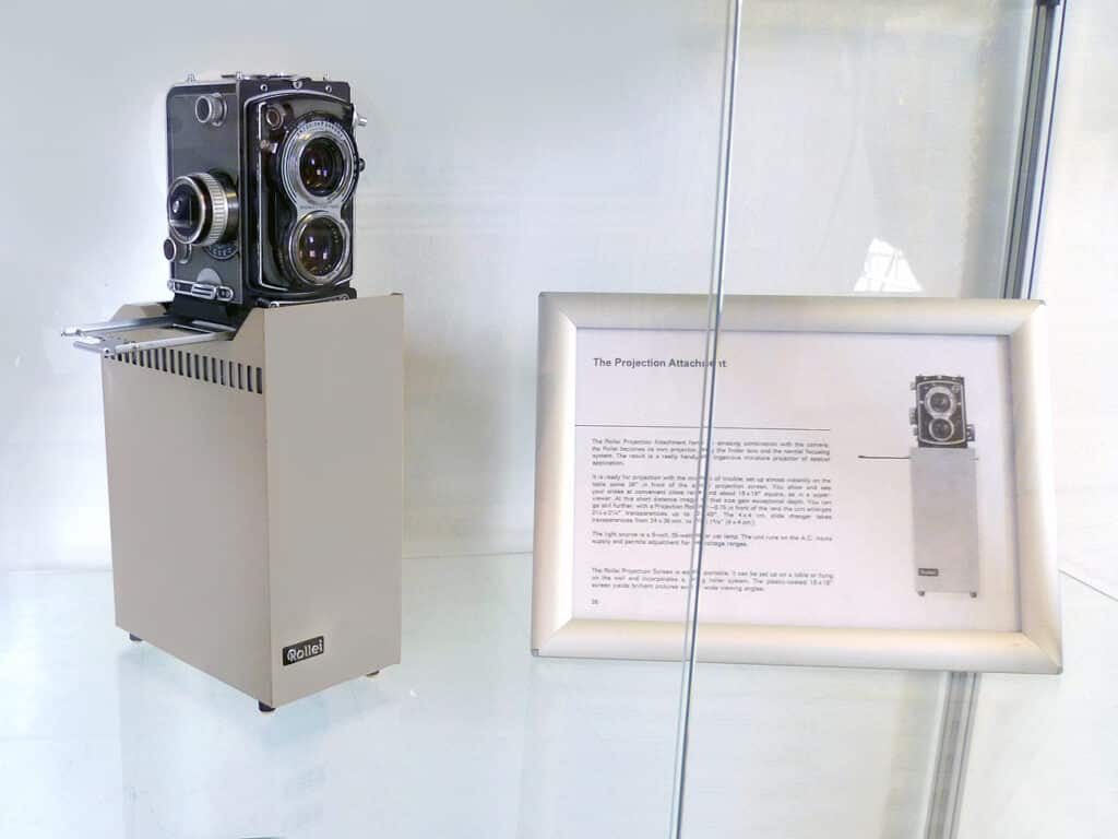 Rollei Projektionsansatz