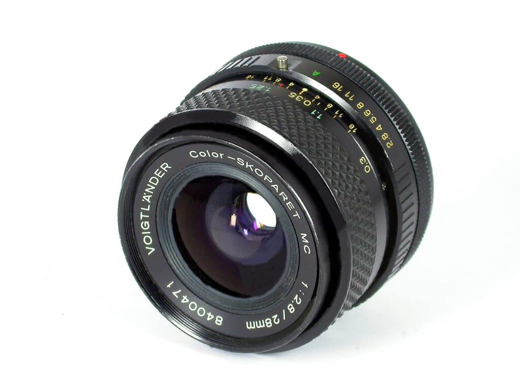 Voigtländer Color-Skoparet MC 1:2,8/28 mm (Canon FD)
