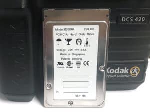 Digitale Speicherkarte PCMCIA Hard Disc Drive