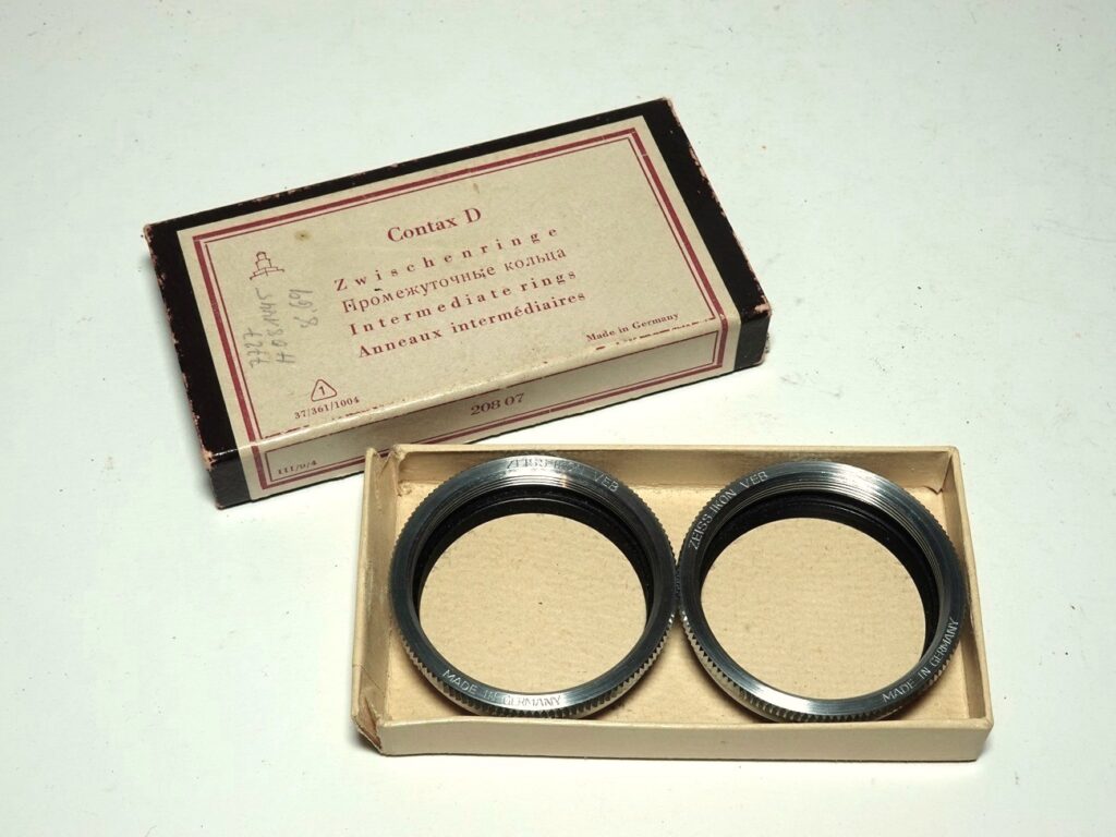 Contax D Zwischenringe