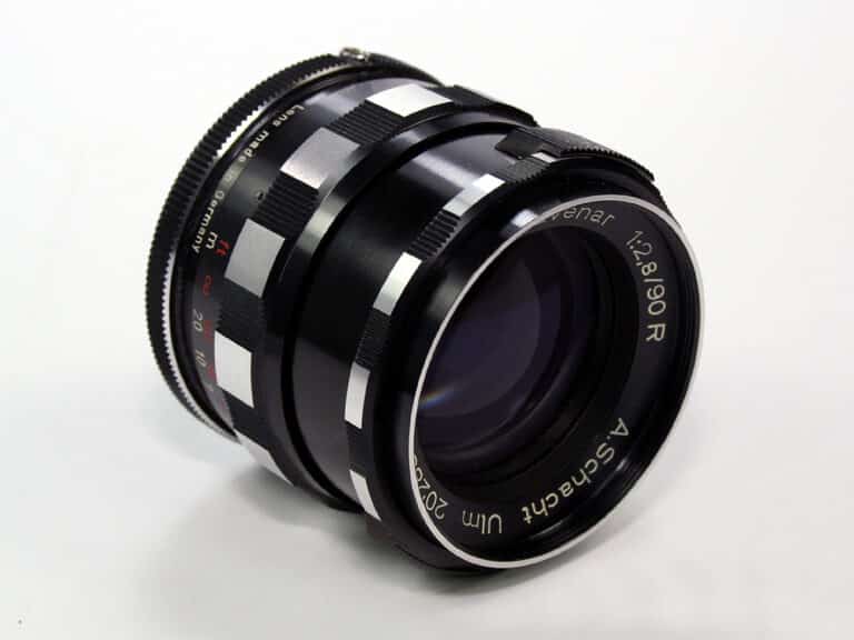 Schacht Praktica-Travenar 1:2,8/90 mm R