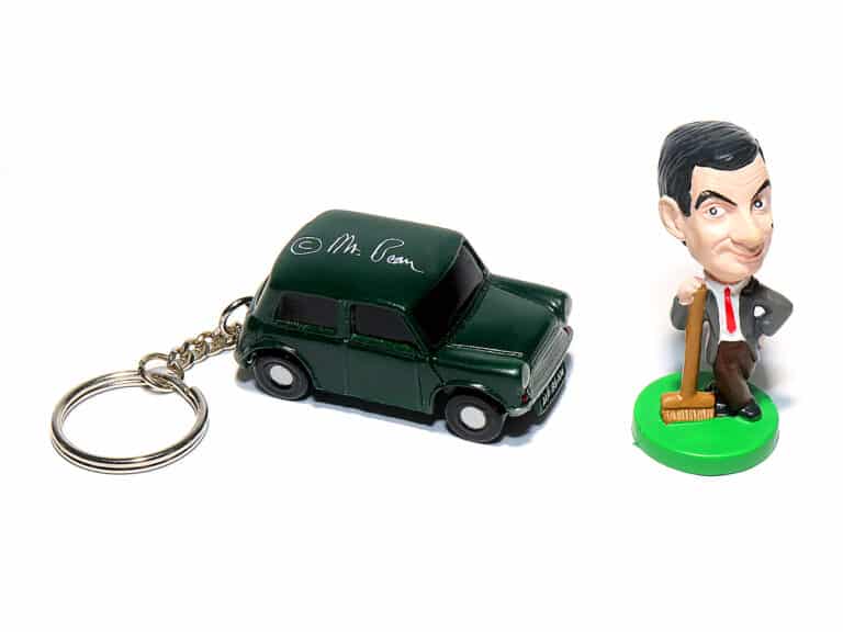 Fujicolor Mr. Bean (Figur und Mini Cooper)