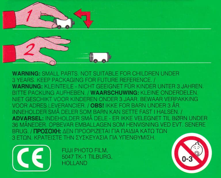 Fujicolor Turbo Car (Verpackung)