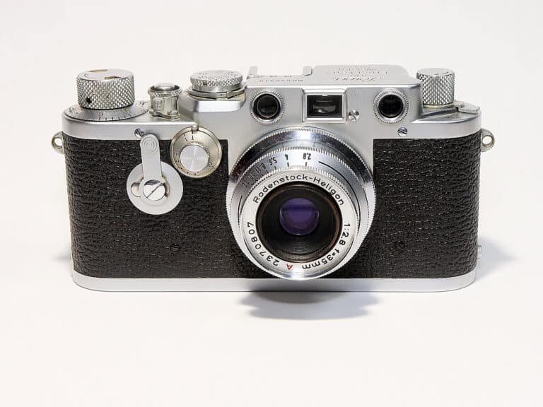 Leitz Leica IIIf mit Rodenstoch-Heligon 1:2,8/35 mm A