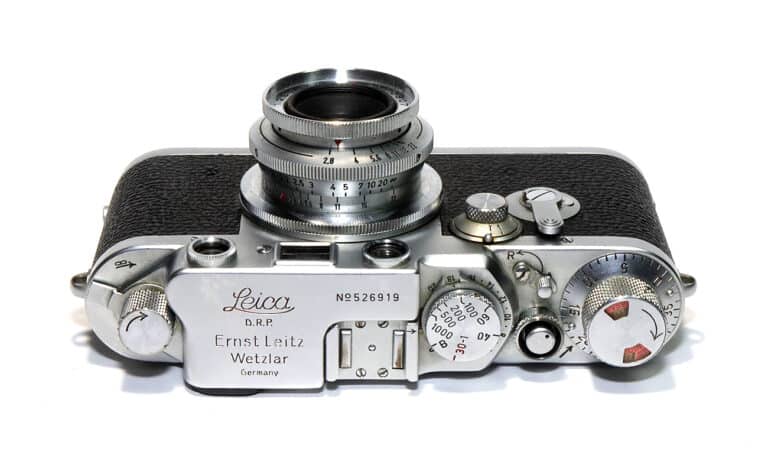 Leitz Leica IIIf mit Rodenstoch-Heligon 1:2,8/35 mm A