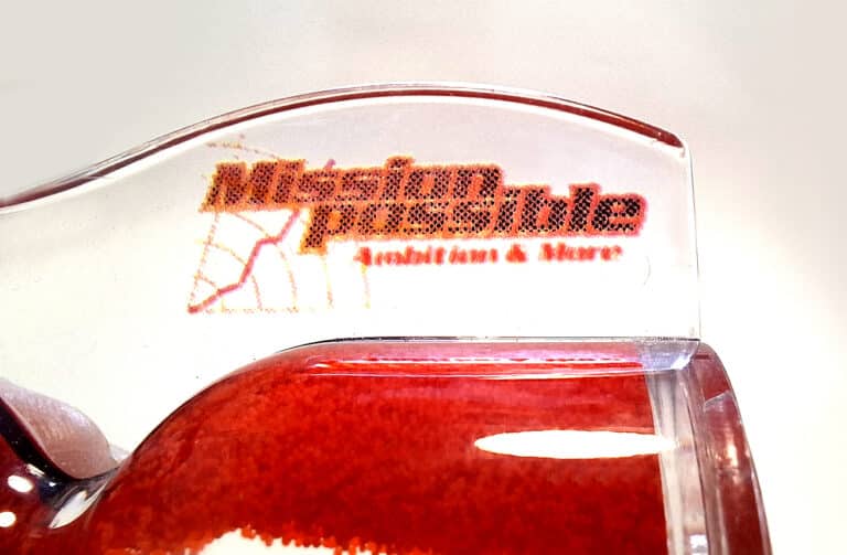 Agfa Sanduhr invers Schrift