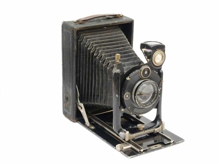 Busch Plattenkamera (10 x 15 cm) mit Busch Glyptar