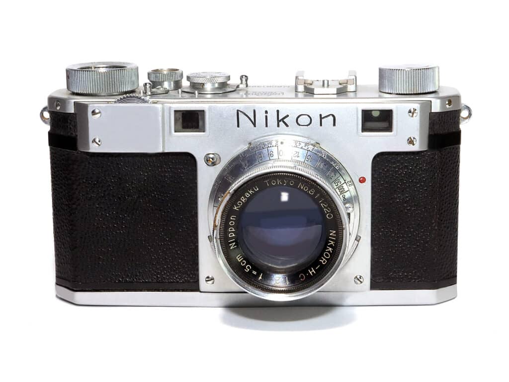 Nikon M Standard (6091496) mit Nikkor-H.C 1:2,0/5 cm