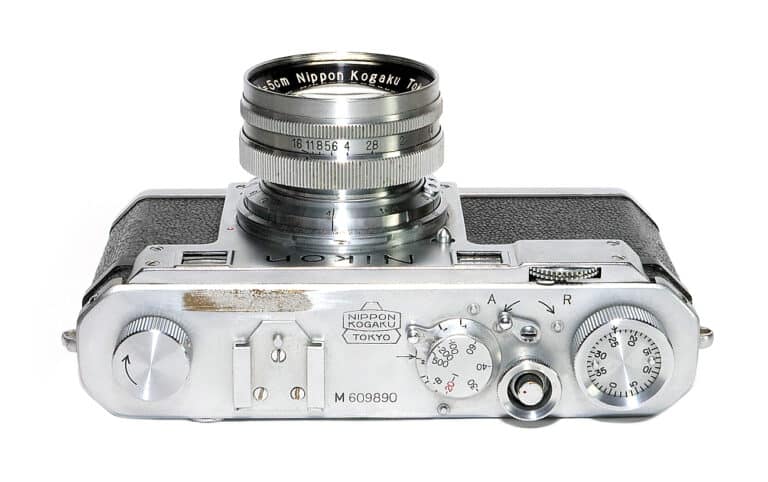 Nikon M (609890) mit Nikkor-S.C 1:1,4/5 cm