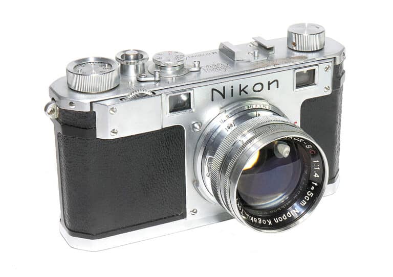 Nikon M (609890) mit Nikkor-S.C 1:1,4/5 cm