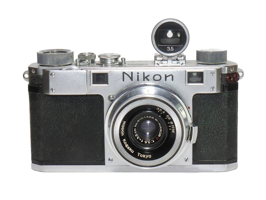 Nikon S (6094481) mit W-Nikkor.C 1:3,5/35 mm