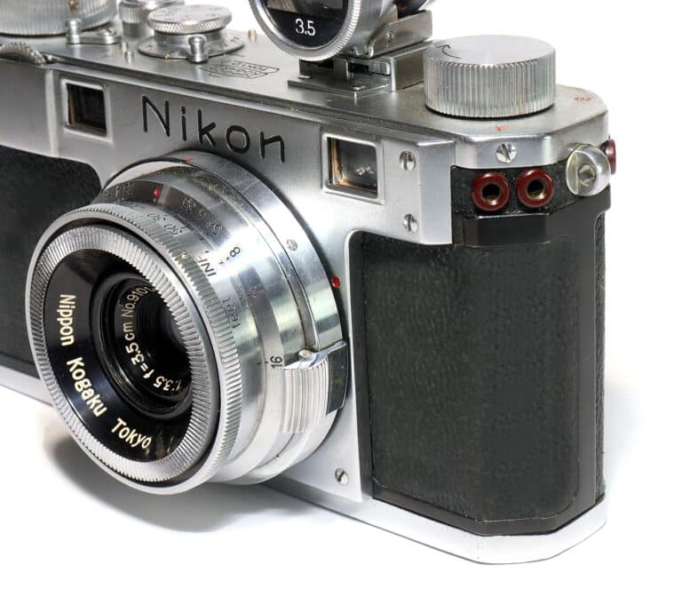 Nikon S (6094481) mit W-Nikkor.C 1:3,5/35 mm