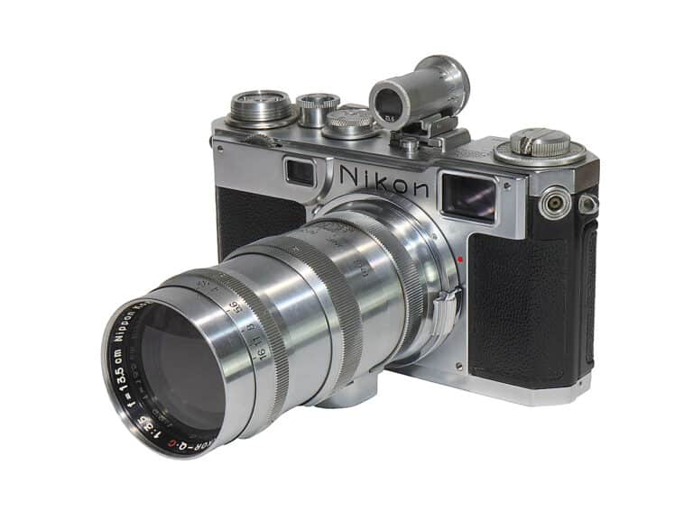 Nikon S 2 (614 1184) mit Nikkor-P.C 1:3,5/13,5 cm