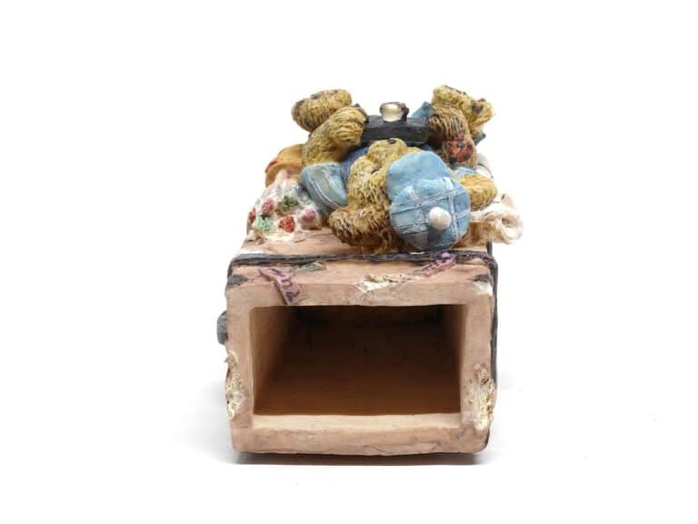 Teddybär mit Fotokamera (Stifthalter)