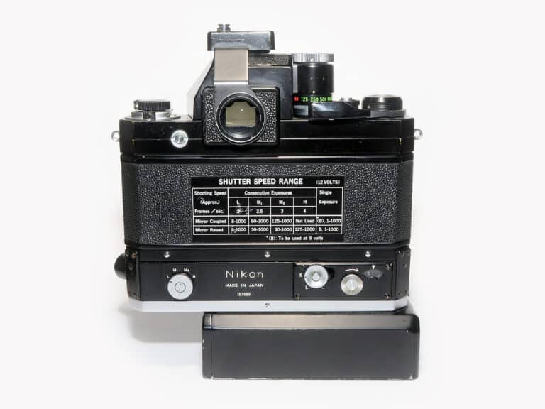 Nikon F Photomic mit Motor Drive F-36