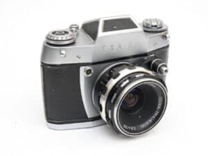 Ihagee Exa IIa mit A. Schacht Travenar 1:2,8/50 mm