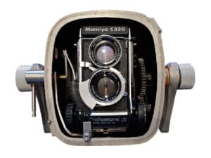 Mamiya C 330 Professional S (im Unterwassergehäuse)