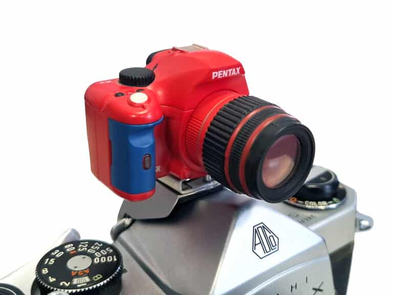 Pentax Miniatur-SLR (Werbegeschenk)