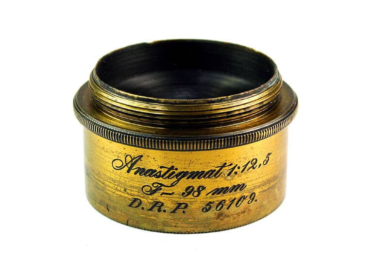 Carl Zeiss Jena Anastigmat 1:12/98 mm No. 13064