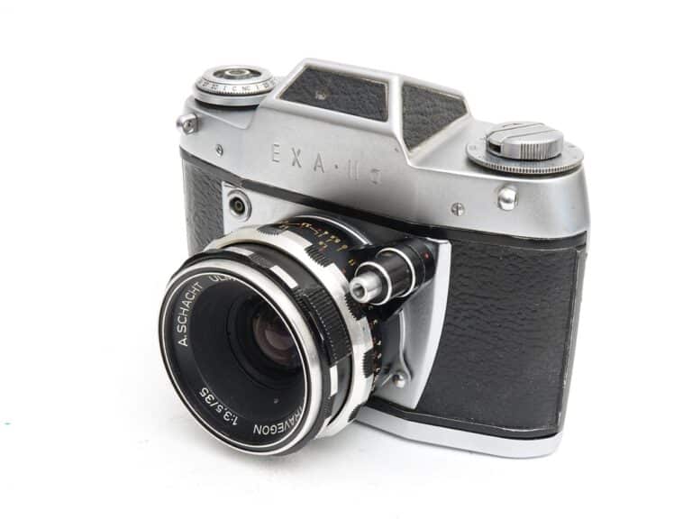 Ihagee Exa IIa mit A. Schacht Travenar 1:2,8/50 mm