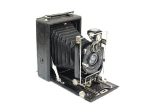 Plattenkamera (ungemarkt; 6 x 9 cm) mit Rodenstock Eurynar