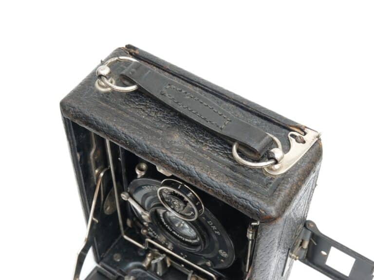 Plattenkamera (ungemarkt; 6 x 9 cm) mit Rodenstock Eurynar