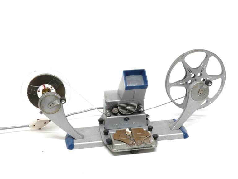 Ising Filmbetrachter 8 mm mit Filmklebepresse