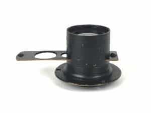 Messingobjektiv mitz Steckblende 120 mm