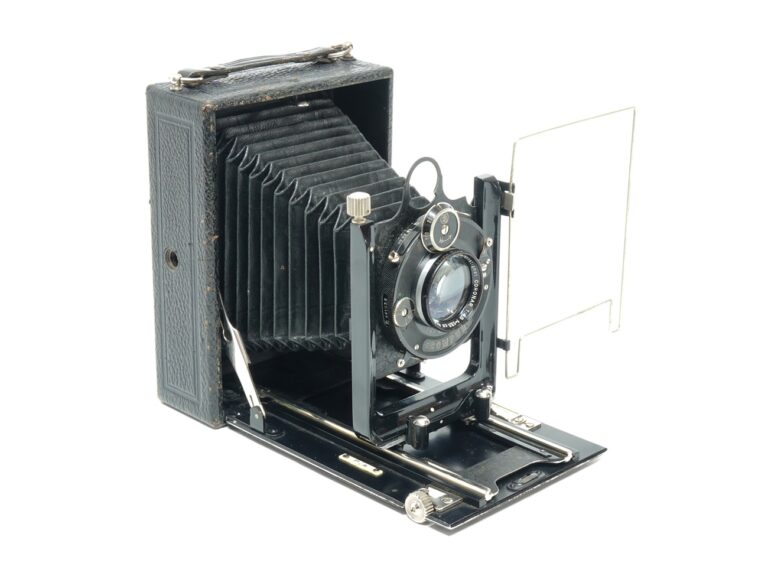 Photo-Schaja Plattenkamera (9 x 12) mit Friedrich Doppelanastigmat Coronar